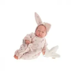 Muñeca Sweet Reborn Nacida Conejito 40 Cm (cuerpo Blando)