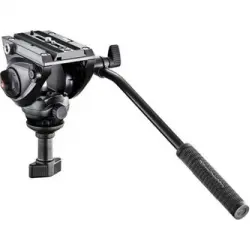 Rótula video Manfrotto  MVH500A con zapata rápida 500PLONG Semi esfera 60mm