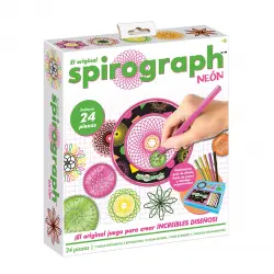 World Brands - Juego de manualidades Spirograph Neon WorldBrands.