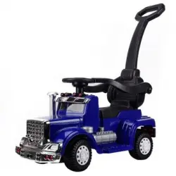 Camión Mini 6v Azul - Coche Eléctrico Infantil Para Niños Batería 6v Con Mando Control Remoto