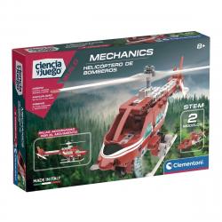 Clementoni - Mechanics Lab - Helicóptero De Bomberos