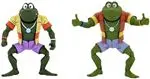 Figura NECA Tortugas Mutantes Ranas Napoleón y Atilla 18cm