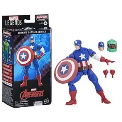 Hasbro - Figura Ultimates Capitán América - Marvel Legends Series