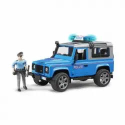 Land Rover Defender Station Wagon Policia C/muñeco