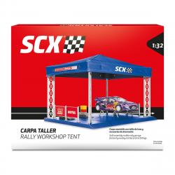 Scalextric - Accesorio Decoración Carpa Box Rally Scalextric.