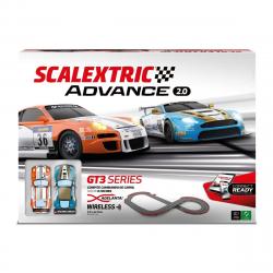 Scalextric - Circuito Advance GT 3 Series Escala 1:32 Pista Línea Advance