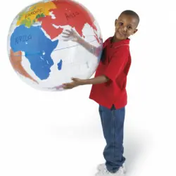 Bola del mundo Learning Resources Inflable