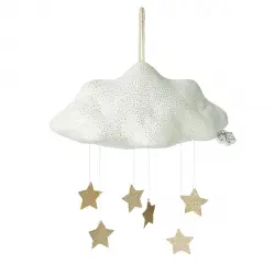 Bon Ton - Peluche Nube Corduroy White Con Estrellas 34 Cm Picca LouLou Toys