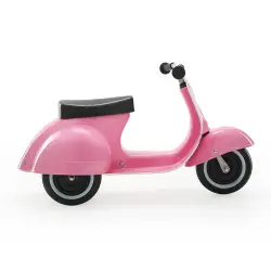 Correpasillos moto scooter clásica - Color Rosa