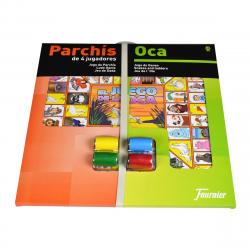 Fournier - Tablero De Oca Y Parchís Con Accesorios (Juegos)