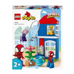 LEGO -  De Construcción Educativo Casa De Spider-Man Con Figuras DUPLO Marvel