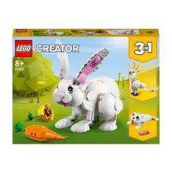 LEGO - Set De Animales De  Para Construir Conejo Blanco Creator 3en1