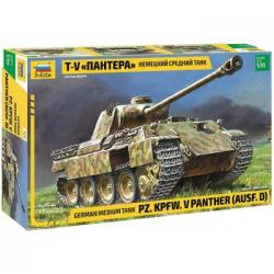 Zvezda 3678 - Maqueta Tanque Alemán Pz. Kpfw. V Panther. Escala 1/35