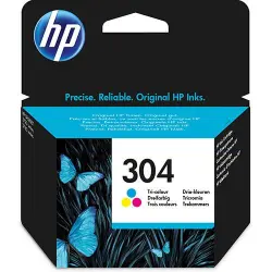 Cartucho de tinta Tricolor HP 304 N9K05AE