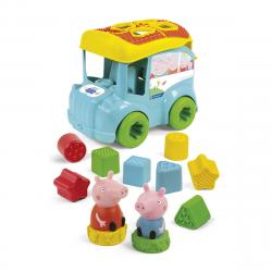 Clementoni - Autobús Formas y Colores Peppa Pig Clementoni.