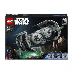 LEGO -  De Construcción Bombardero TIE Con Mini Figuras Y Espada Láser Star Wars