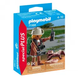 Playmobil - Investigador Con Caimán Special Plus