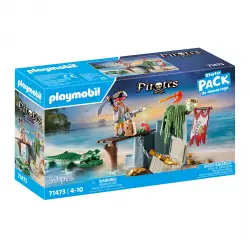 Playmobil - Pirata con caimán.