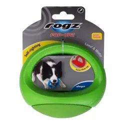 Rogz pop upz juguete mordedor verde lima para perros