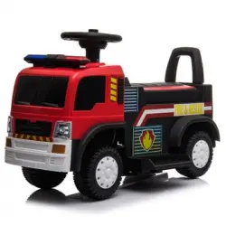 Camión Bomberos Mini - Tractor Eléctrico Infantil Para Niños De Batería Con Mando Control Remoto