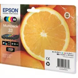 Epson Tinta T33 Pack(MCYKKP)