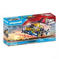 Playmobil - Helicóptero Rodaje De Película Air Stunt Show