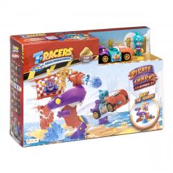 T-RACERS - Figura Y Vehículo S3 Pirate Shark