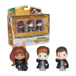 Wizarding World - Pack minifiguras Harry, Ron y Hedwig Wizarding World.