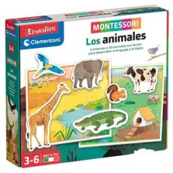 Clementoni - Montessori -Los Animales