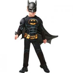 Disfraz De Batman Black Deluxe Infantil