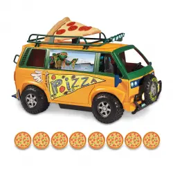 Famosa - Vehículo Furgoneta Pizza Van Tortugas Ninja