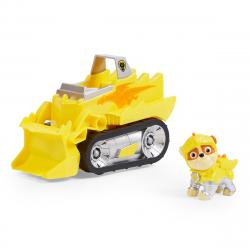 Spin Master - Vehiculo + Figura Rubble Rescue Knights Patrulla Canina