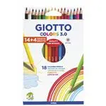 Giotto Colors 3.0 Estuche con 18 lápices de colores