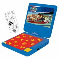 Lexibook - Pat Patroille - Reproductor De Dvd Portátil Para Niños Con Puerto Usb