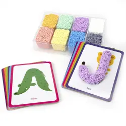 Playfoam shape and learn letter sound
