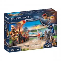 Playmobil - Duelo Novelmore Vs Burnham Raiders Con Cañones Giratorios Novelmore