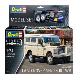 Revell - Maqueta Land Rover LWB con accesorios básicos Revell.