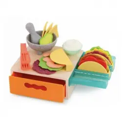 Set De Tacos Con Accesorios-mini Chef