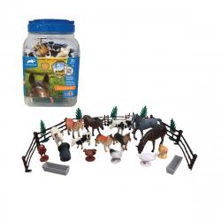 ANIMAL PLANET - Cubo 30 Piezas Animales De Granja