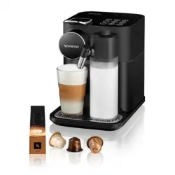 Cafetera de cápsulas De'Longhi Gran Latissima EN640.B, 19 bar, 1.3 l, 0.5 l depósito de leche, Espuma de leche, 1400 W, Negro