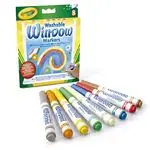 Caja 8 rotuladores Crayola para ventana lavables