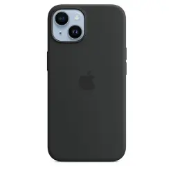 Funda de silicona Apple con MagSafe Medianoche para iPhone 14