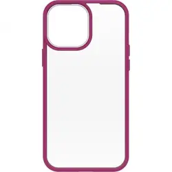 Funda Otterbox React Transparente Marco Rosa para iPhone 13 Pro Max