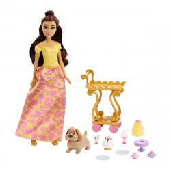 Mattel - Muñeca Princesa Bella Fiesta Del Té Disney Princess
