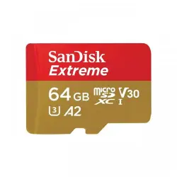 Tarjeta de memoria MicroSDXC Sandisk Extreme 64GB 170MB