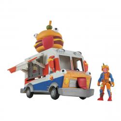 Toy Partner - Vehículo Micro Feature Durr Burger Food Truck Fortnite