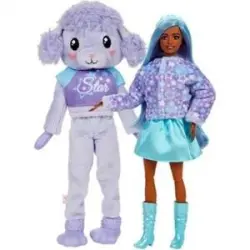 Barbie - Cutie Reveal Muñeca Con Disfraz De Caniche