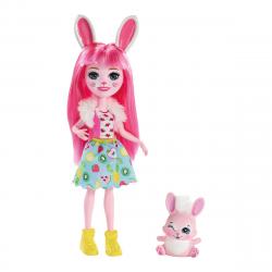 Enchantimals - Muñeca Con Mascota Bree Bunny Y Twist