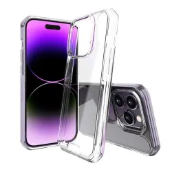 Funda Muvit for change Recycletek Shockproof 2m Transparente para iPhone 14 Pro