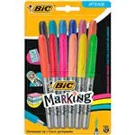 12 marcadores permanentes BIC Marking Intense